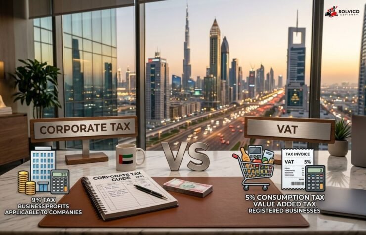 Corporate Tax vs VAT in the UAE