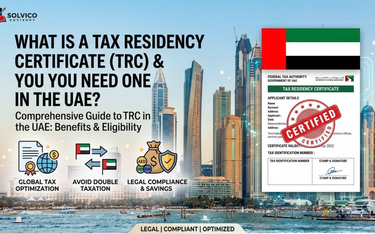 Tax Residency Certificate